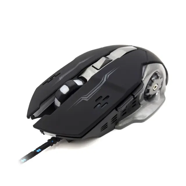 Ενσύρματο Ποντίκι Media-Tech COBRA PRO BORG MT1119 5 Πλήκτρων + Ροδέλα Κύλισης Κατάλληλο και για Αριστερόχειρες 2