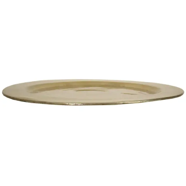 Δίσκος Χρυσό Μέταλλο 77x77x1.5cm 2