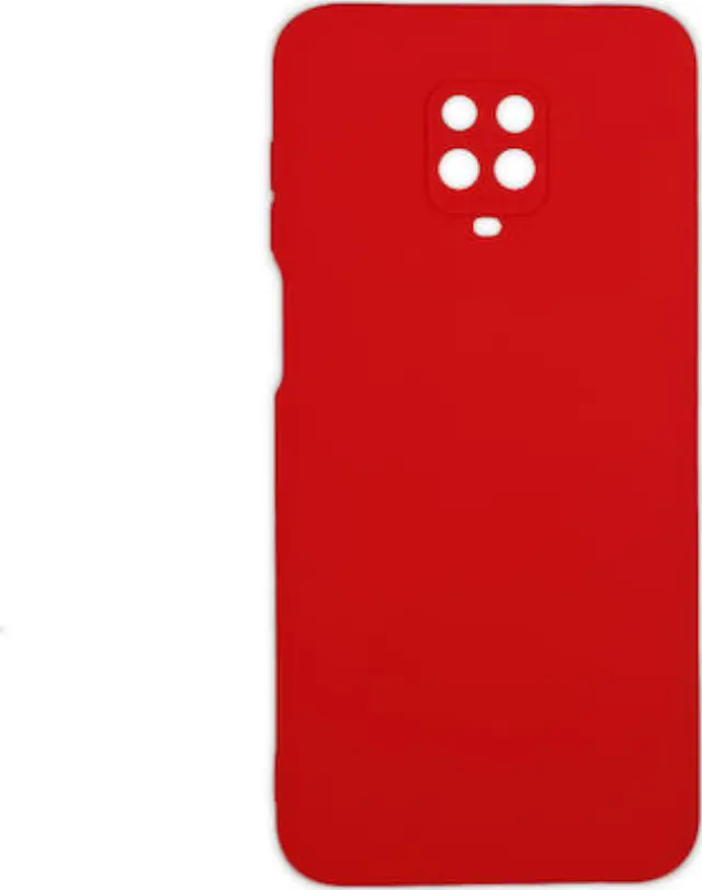 OEM SOFT TOUCH XIAOMI REDMI NOTE 9 red backcover