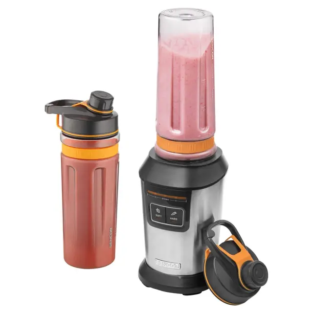 Μπλέντερ Set Smoothie Maker 600/900ml 800W Sencor SBL 7550SS Ασημί 3