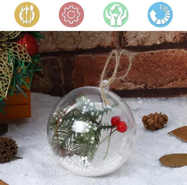Μπάλα διαφανής Plexiglass Ø10cm 2