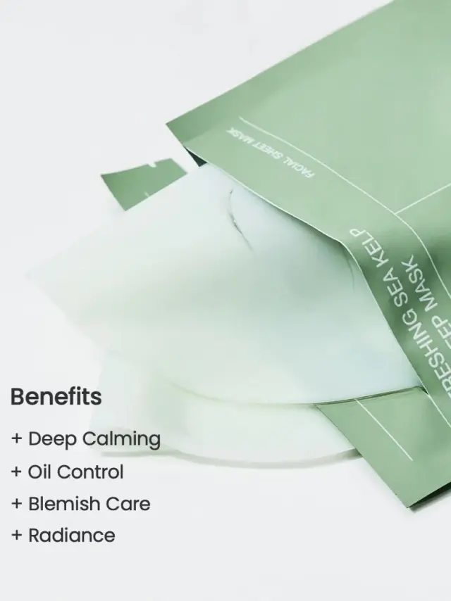 Biodance Refreshing Sea Kelp Real Deep Mask 1τμχ για Αναζωογόνηση και Καταπράυνση 3