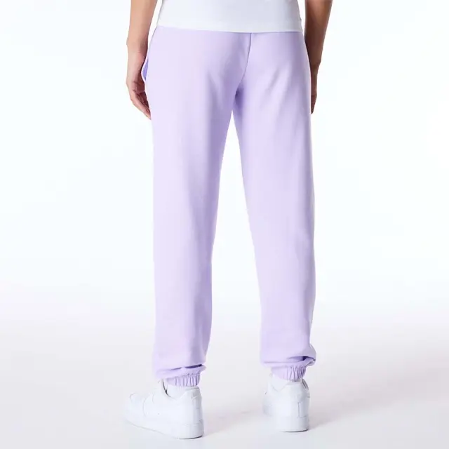 New Era Women's MLB League Essential New York Yankees Fleece Joggers Λιλά 60564907 (New Era) 2