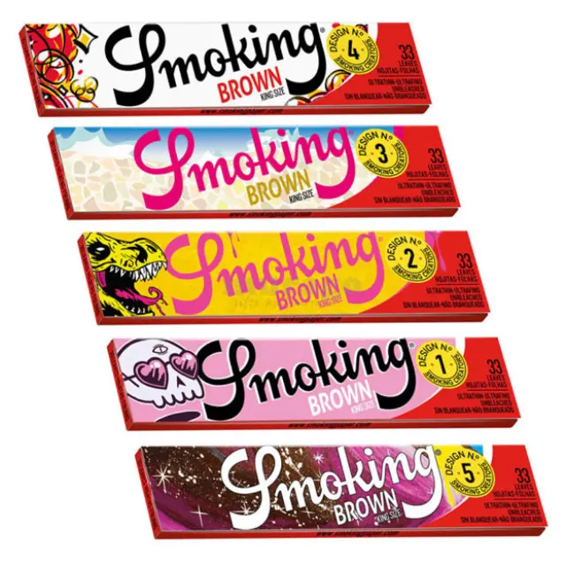 Smoking Χαρτάκια - Brown Creators Collection Special Edition - King Size 16τεμ.