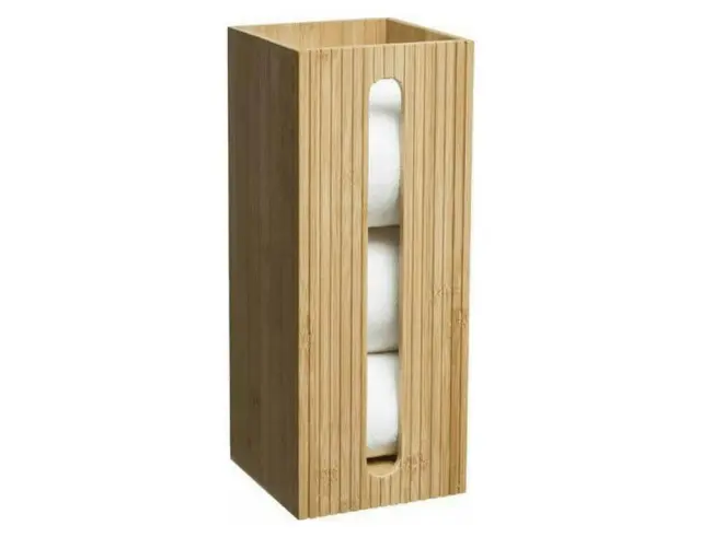 Χαρτοθήκη μπάνιου 5Five από Ξύλο Bamboo 174539
