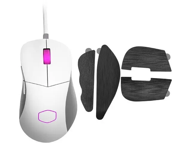 Cooler Master MM730 Ultra Lightweight RGB Gaming Mouse 16000 DPI White με Optical Switches + PixArt Sensor 2