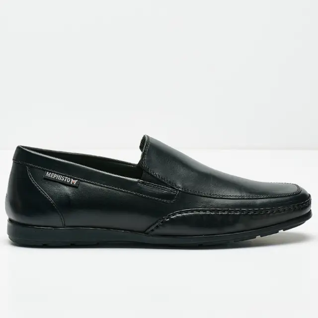 Mephisto Μοκασίνια-Loafers Ανδρικό δέρμα Μαύρο MEP/ANDREAS BLACK