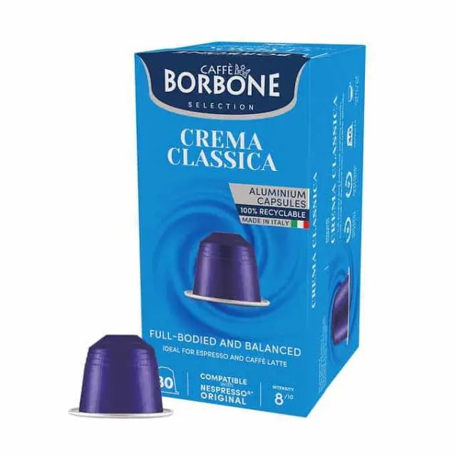 Borbone Crema Classica Aluminum 30 τμχ | Nespresso