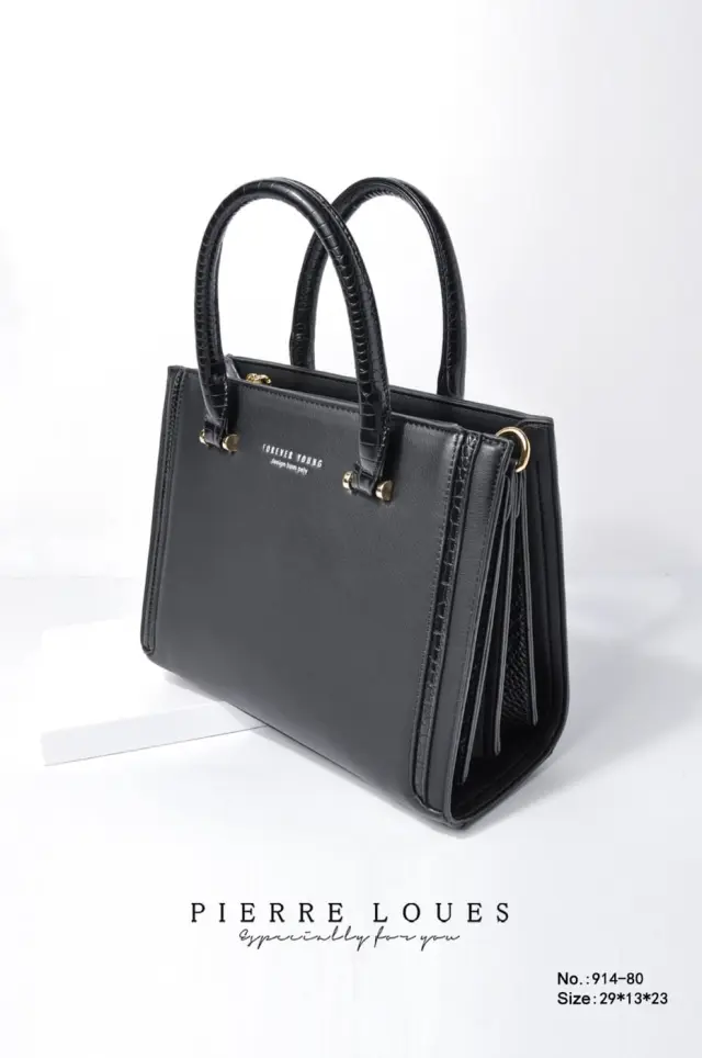 Γυναικεία Τσάντα Χιαστί/χειρός Pierre Loues 914-80 καφέ - One Size 2