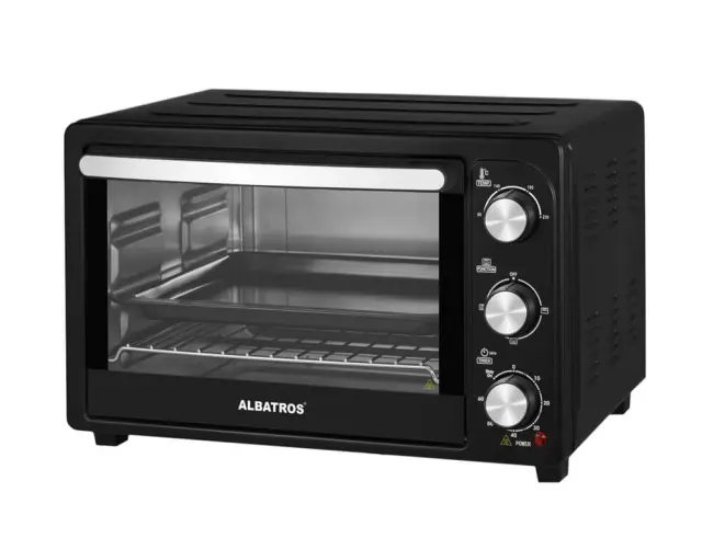 Ηλεκτρικό Φουρνάκι Albatros A28B2 με Ισχύ 1500W και Χωρητικότητα 28L A28B2 2