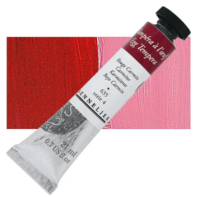 Αυγοτέμπερα Sennelier - 635 Carmine - 21ml