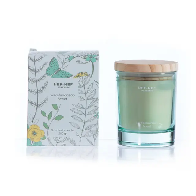 Nef-Nef Homeware Αρωματικό Κερί Mediterranean 200 gr Green 2