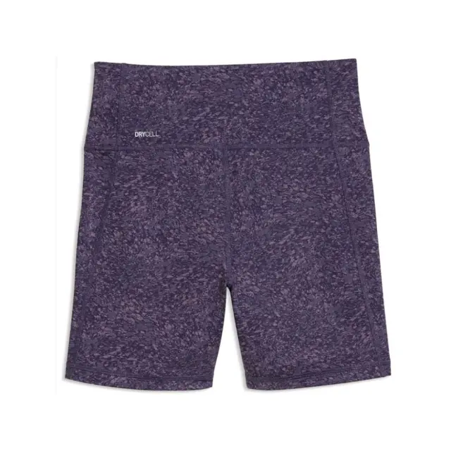 Puma Women's TAD Essential Pebble Allover Print 5inch Short Tight Βιολετί 528030-64 (Puma) 2