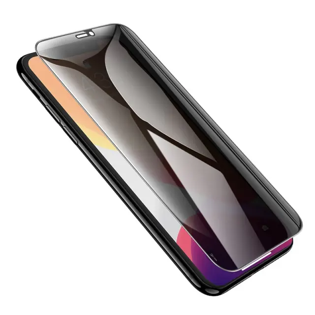 Tempered Glass Hoco A34 Plus 9D Large Arc Dustproof Anti-spy 0.4mm για Apple iPhone XS Max / iPhone 11 Pro Max 3