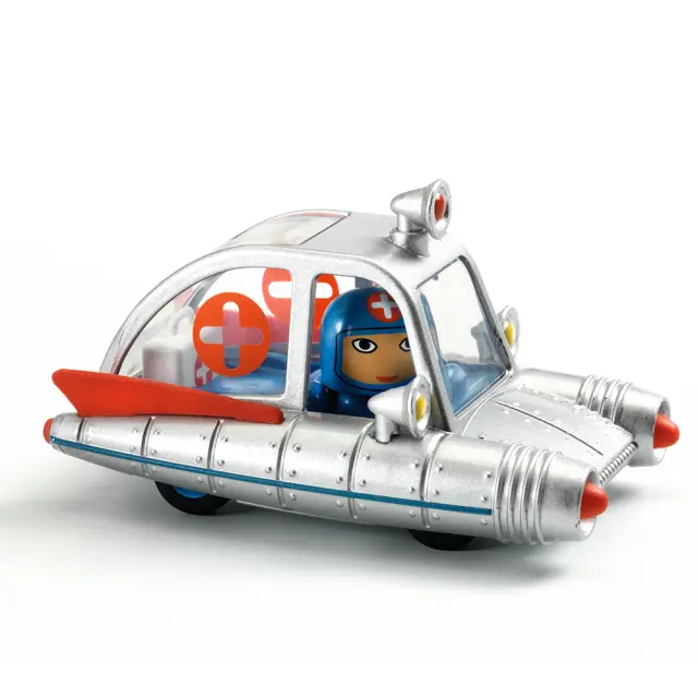 Djeco Διαστημικό Ασθενοφόρο με Φιγούρα "Space Ambulance" (3+ ετών) 05458 2