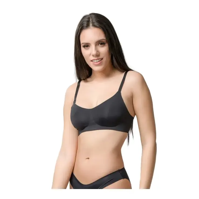 Luna Γυναικείο Μπουστάκι Everywear Sports, Χρώμα Μαύρο
