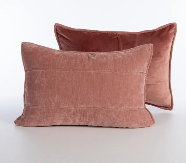 Nef-Nef Homeware Μαξιλαροθήκη Vania 2 τεμ. 52x72 Rose