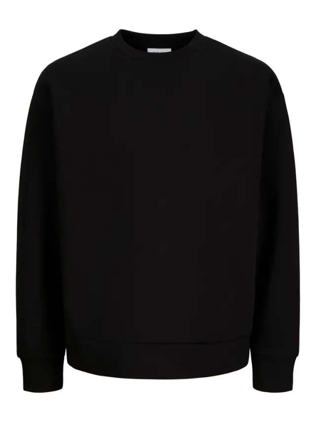 JJEBARRON SWEAT CREW NECK NOOS - Black