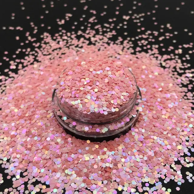 Chunky glitter λεπτό 20gr, Ροζ σομόν
