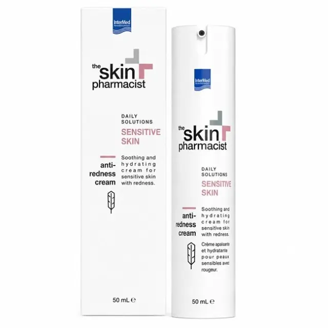 The Skin Pharmacist Sensitive Skin Anti-Redness Cream Καταπραϋντική Κρέμα Προσώπου κατά της Ερυθρότητας 50ml