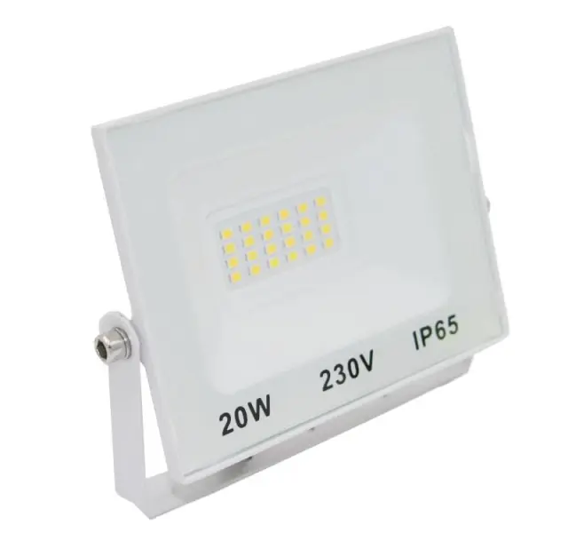 ΠΡΟΒΟΛΕΑΣ LED 20W 230V 6200K ΙP65 ΛΕΥΚΟΣ