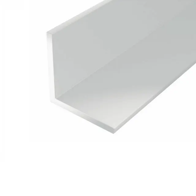 Αρμοκάλυπτρο - Προφίλ Έξω Γωνιών PVC 20x20 Λευκό - Λευκό