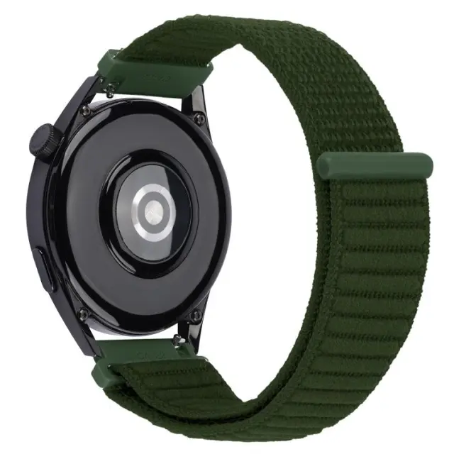 Nylon Wave Texture Λουράκι για Smartwatch 22mm-Army Green OEM 2