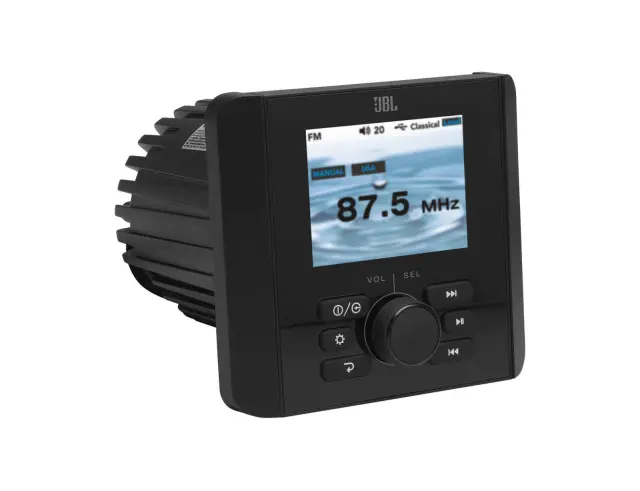 Ηχοσύστημα Marine JBL JAM5000N με ράδιο AM/FM, Bluetooth, USB και οθόνη TFT 2.8″ - ΜαύροJBL JAM 5000N