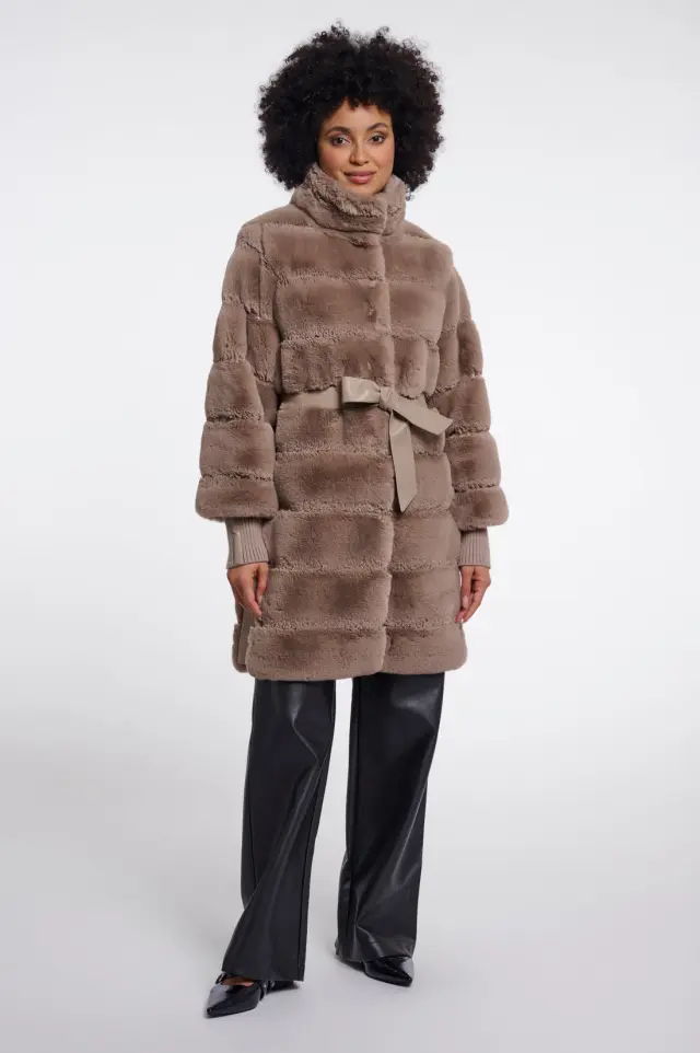 RINO & PELLE “ZANE” FAUX FUR (ZANE-7002612-MOCHA-LATTE) - 40