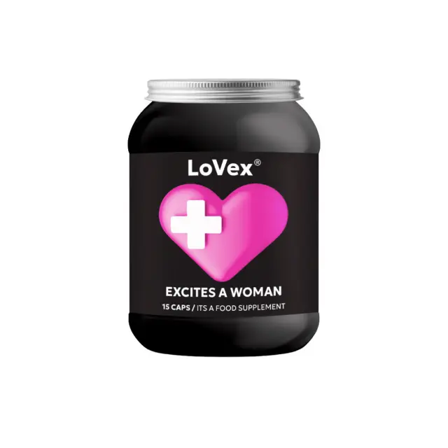 LoVex Excites a Woman Ειδικό Συμπλήρωμα Διατροφής 15 κάψουλες