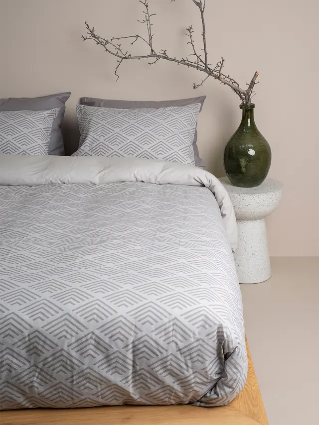 Σετ Σεντόνια Cotton Feelings 2048 Grey King Size (260x270) Sunshine 3