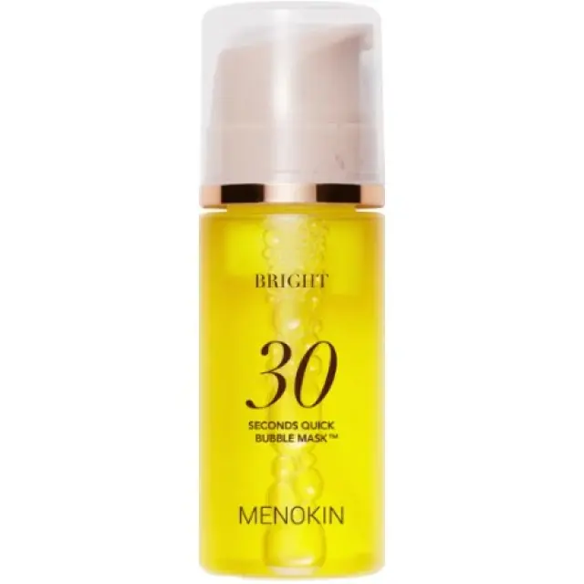 Menokin - 30 Seconds Quick Bubble Mask Bright - Μάσκα Φυσαλίδων 30 Δευτερόλεπτων για Λάμψη 95ml
