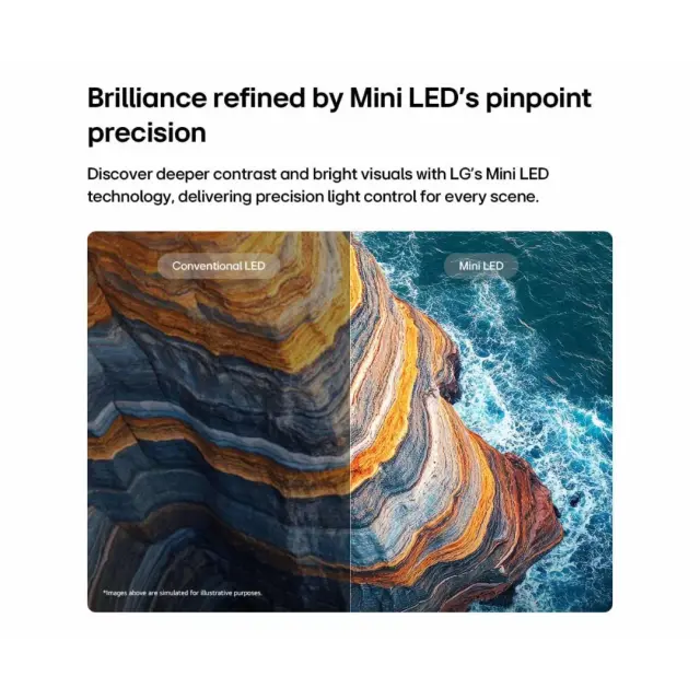 ΤΗΛΕΟΡΑΣΗ 55'' QNED 55QNED8MB6C Mini LED evo AI LG 3
