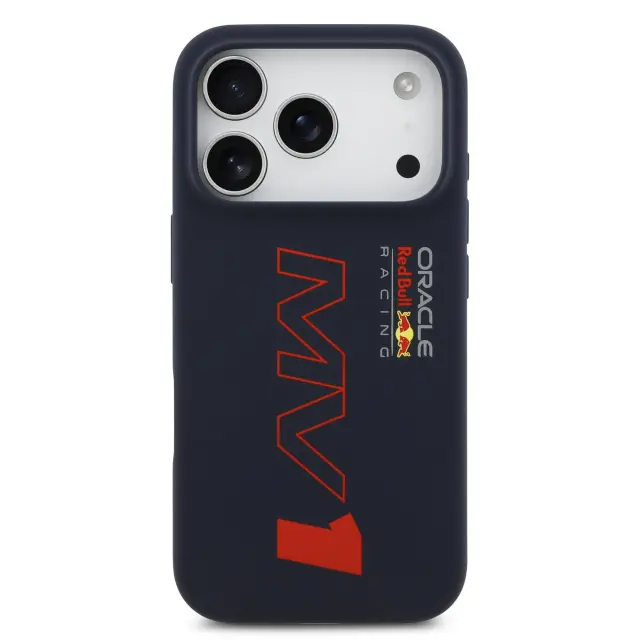 Red Bull Silicone MV1 MagSafe Case for iPhone 17 Pro Navy 3
