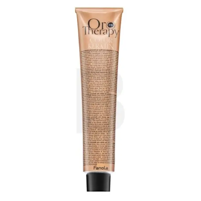 Fanola Oro Therapy Color Keratin Oro Puro professional permanent hair color 10.0 100 ml