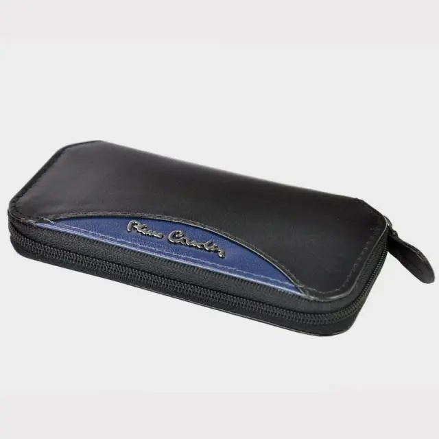 Δερμάτινη Κλειδοθήκη Pierre Cardin 326 Tillak29 Μαύρο Μπλε - ONESIZE 2