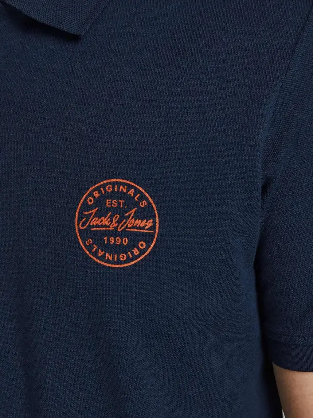 JJESHARK POLO SS NOOS Navy Blazer 2