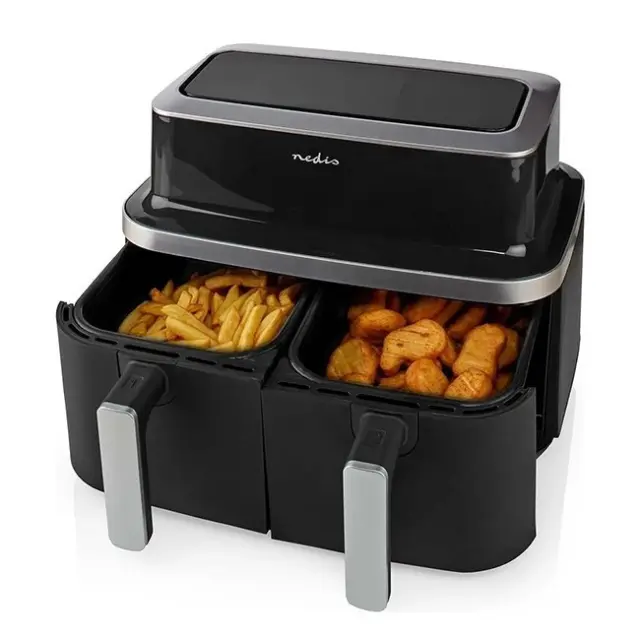 Nedis Air Fryer KAAF320BK 8.4L 2600W Black (KAAF320BK) 2