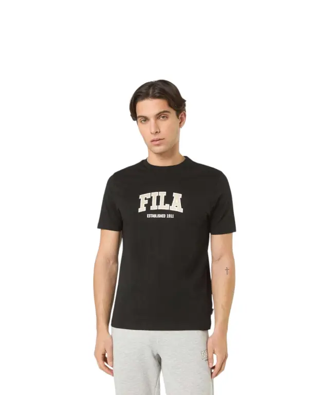 Fila - Ανδρικό T-shirt Rifredi FAM1219-80010 Μαύρο