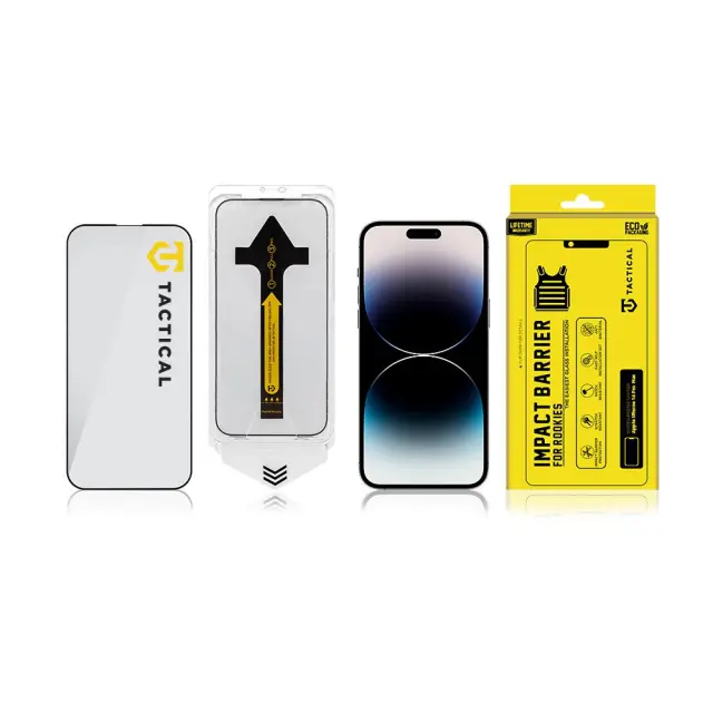 Tactical Impact Barrier Glass for Rookies for Apple iPhone 14 Pro Max 2