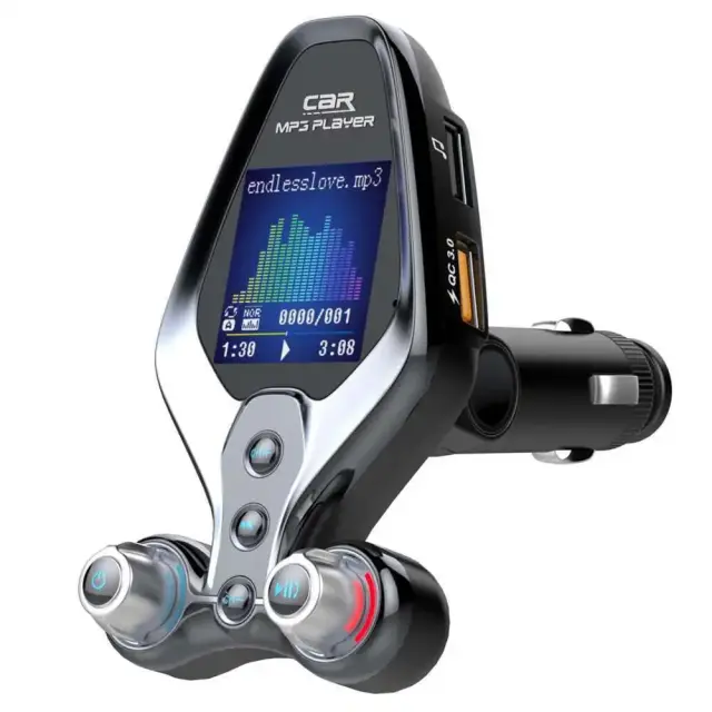 BT26 bluetooth 5.0 FM Transmitter Car MP3 Music Player