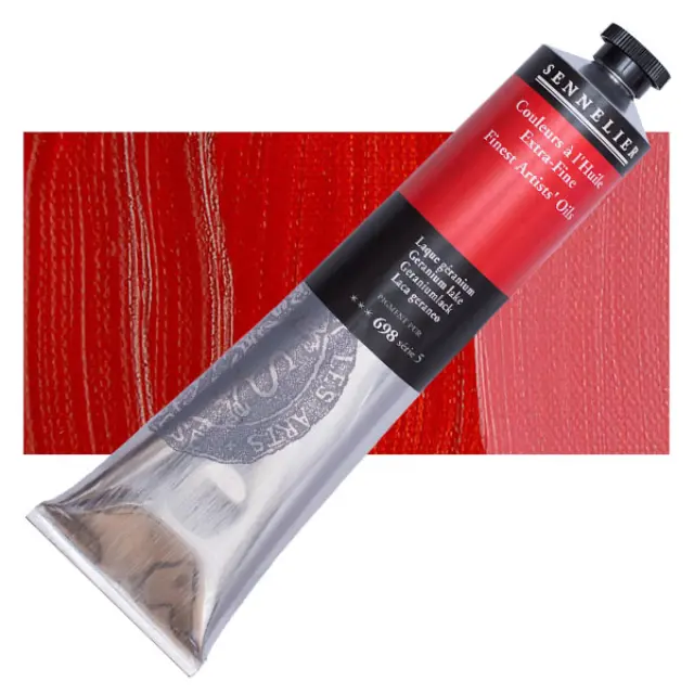 Sennelier Λάδι Finest Artists Oil 698 Geranium Lake - 200ml