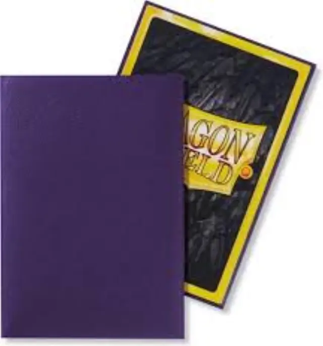 Dragon Shield Small Sleeves - Japanese Matte Purple (60 Sleeves) 2