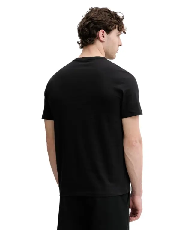 Calvin Klein - Ανδρικό T-shirt SS 30s EU Regular Fit LV04RG800G-UB1 Μαύρο - XL 2