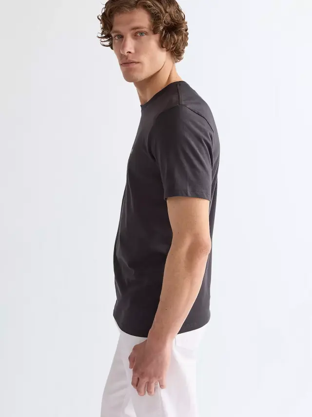 Wrangler Ανδρικό LOGO T-Shirt 112350526 – Black - XXL 3