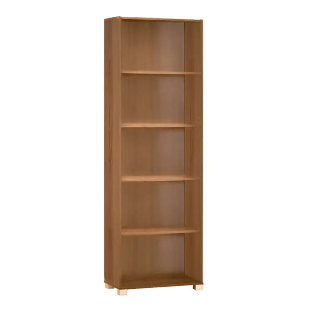 Βιβλιοθήκη DECON Κερασί Μελαμίνη 60x30x186cm