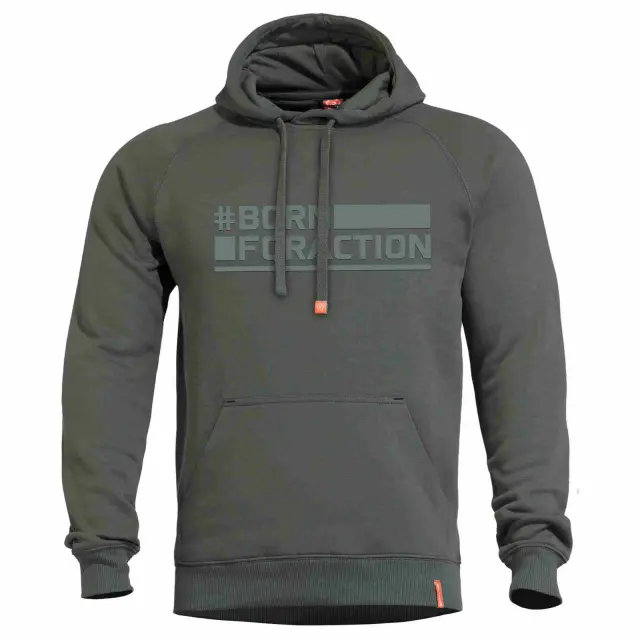 Pentagon Phaeton Hood Sweater BA-Μπλούζα Φούτερ για Καθημερινή Χρήση - 06CG-Camo Green