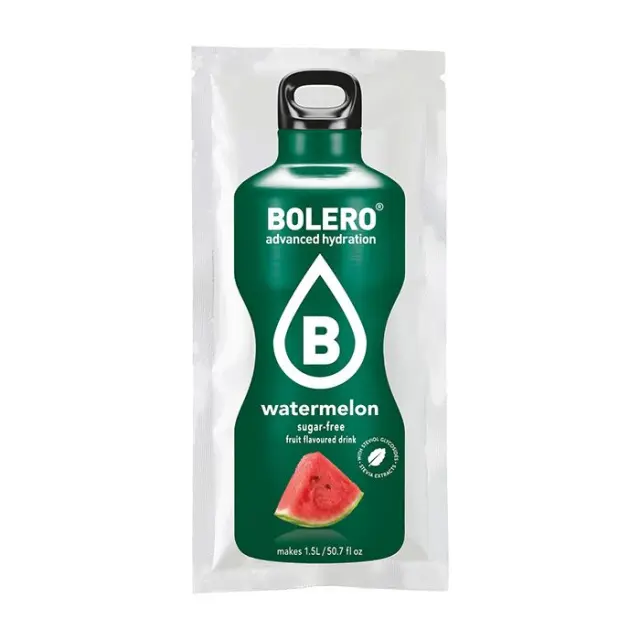BOLERO Καρπούζι - Χυμός Σε Σκόνη για 1,5LT (σακουλάκι 9γρ)