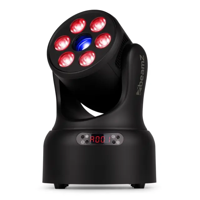 BEAMZ NOVA68G-BK ΚΙΝΟΥΜΕΝΗ ΚΕΦΑΛΗ WASH ΜΕ GOBO 3