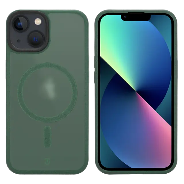 Tactical MagForce Hypersand Cover for Apple iPhone 13 Forest Green 2